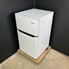 【送料無料】A047 ハイセンス 2ドア冷蔵庫 HR-B95A 2019年製