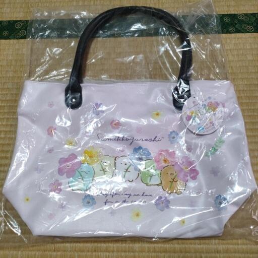 すみっコぐらし　レザー風トートバッグ