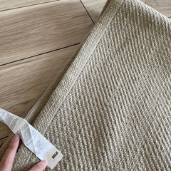 無印良品　カーペット　綿100パーセントの画像
