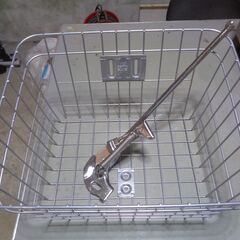 「新品」自転車の前かごとスタンド