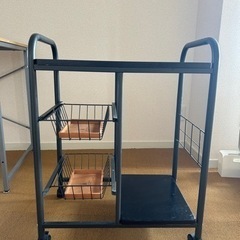 車輪付きラック　収納用品　家具　台所用品