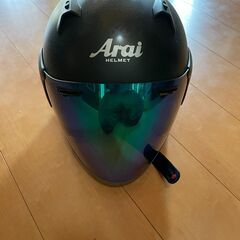 Araiジェットヘルメット（スモーク）