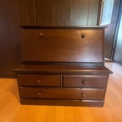 文机 ライティングビューロー 民芸家具