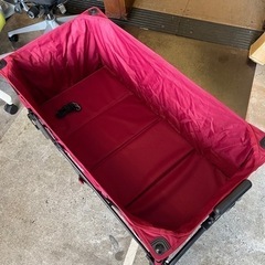 【売約済み】【実質表示価格より最大２０％お値引き！！】  COLEMAN コールマン アウトドア ワゴン アウトドアワゴン カート BBQ バーガンディ 限定色 レア キャンプ おもちゃ入れ  おしゃれ 品川区 リサイクルショップ ランバールーム 武蔵小山店 武蔵小山パルム 戸越銀座 の画像