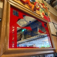 《売約済》【武蔵小山店】　パブミラー Budweiser バドワ...