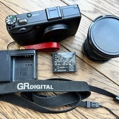 RICOH GRDIGITAL3 広角レンズセット高級コンデジ デジカメ の画像