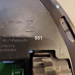 無料も可です！ルンバ551 ブラック　ジャンクの画像