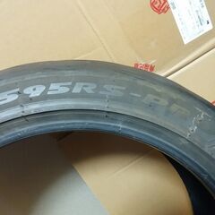手渡し 残溝有り タイヤ 2本 廃タイヤ 近し フェデラル 215/45R17 91W XL 215-45-17 ヒビ割れ 処分 遊び用？ FEDERAL 595rs-proの画像
