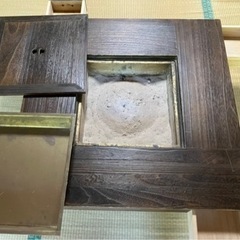 ★写真追加/囲炉裏　いろり　和家具　　日本家具　　の画像