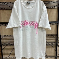 stussy ステューシー　プリントTシャツ　ストックロゴ