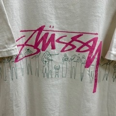 stussy ステューシー　プリントTシャツ　ストックロゴの画像