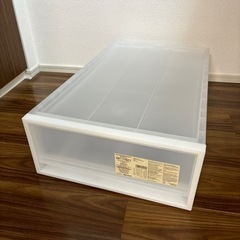 無印　衣装ケース　ポリプロレンの画像