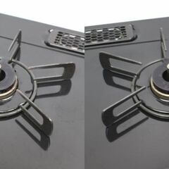 334)Rinnai/リンナイ ガステーブル ラクシエファイン 都市ガス用 KG66VTRR 2021年製 水無し両面焼きの画像