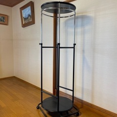 ハンガーラック　回転　伸縮