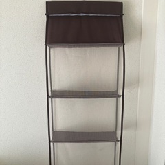 パッと見えるバッグ収納ラック(3段×2)の画像