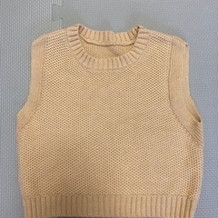 【ユニクロ③】ベビー春秋80 ニットベスト