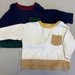【ユニクロ④】ベビー春秋冬80 長袖シャツ