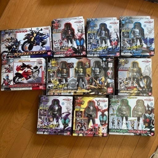 仮面ライダーカブト フィギュアセット