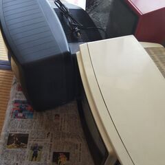 ブラウン管テレビ３台