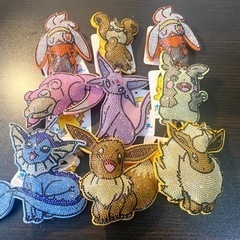【無料】ポケモン キーホルダー型ぬいぐるみ 9体セット　