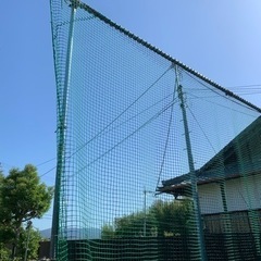 野球 硬式 軟式 バッティング練習 超特大ネット の画像