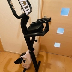 【お譲り先決定】STEADY スタディ　フィットネスバイク　背もたれ付き　折りたたみ式　エアロバイク　ST120の画像