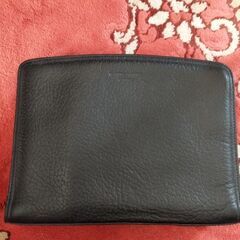 HARDY AMIES ハーディエイミス クラッチバッグ 本革 セカンドバッグ