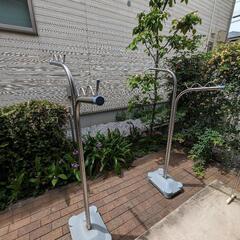解体できる物干し台