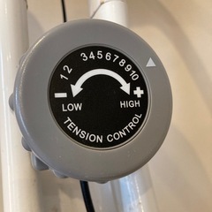 フィットネスバイク　収納時小型化可能の画像