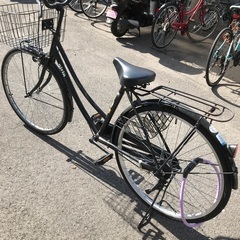 　26インチ　黒　自転車