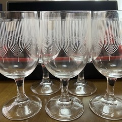 【お話し中】ワイングラス5個セットの画像