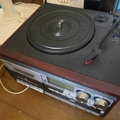 家電 オーディオ レコードプレーヤー