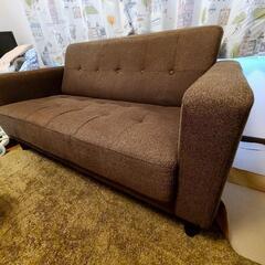 【お取引中】家具 ソファ 2人掛けソファ