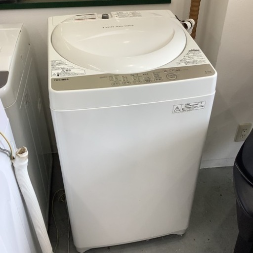 ＊【動作品】TOSHIBA 東芝 4.2kg 2016年製 AW-4S3 全自動洗濯機 家電 生活家電 洗濯機