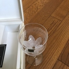 ⭐︎華やか！【HOYA】クリスタルグラス★花柄の画像