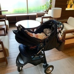 3輪ゆりかごセットアプリカ 子供用品 ベビー用品 ベビーカー、バギーセット
の画像