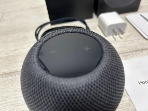 Apple Pod mini スペースグレー 美品 Yahoo!オークション - 「homepod Apple HomePod mini スペースグレー美品