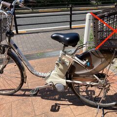 ★一旦募集保留しています。返信できない場合があります★電動自転車　パナソニック　ビビDX　2016年物 12Aの画像