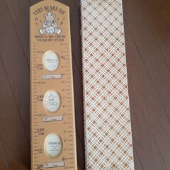 フォトフレーム付き身長計の画像