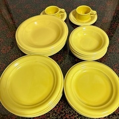 たち吉 洋食器ブランド「Adam&Eve」 黄色食器セット