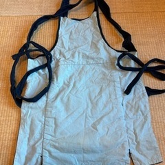 前掛け　どんぶり　色あせの画像