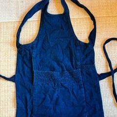 前掛け　どんぶり　色あせ