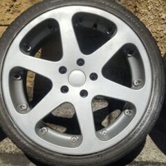 ZEIT RS 18インチ 4本 114.3 7.5J +48 BRIDGESTONE USDM 北米仕様 コンケイブ スポーク の画像