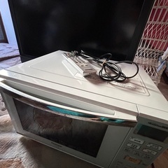 無料！ソニー40型テレビ＆パナソニックのレンジセット