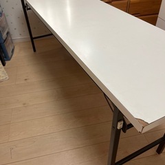 オフィス　折りたたみ机　180×45