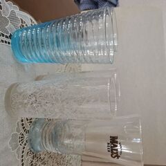 ガラスのコップ色々の画像