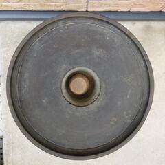 花器 薄端 アンティーク 銅製 花生けの画像