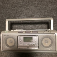 CDラジカセ　ポータブル