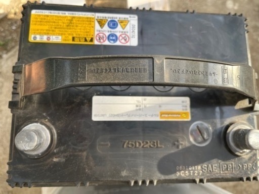 カーバッテリ75D23L