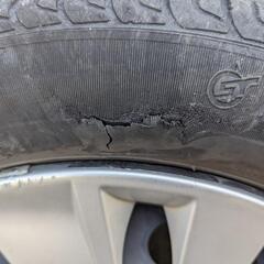 【取引中】日産デイズ　DBA-B21W　タイヤ＆スチールホイール　155/65R14の画像